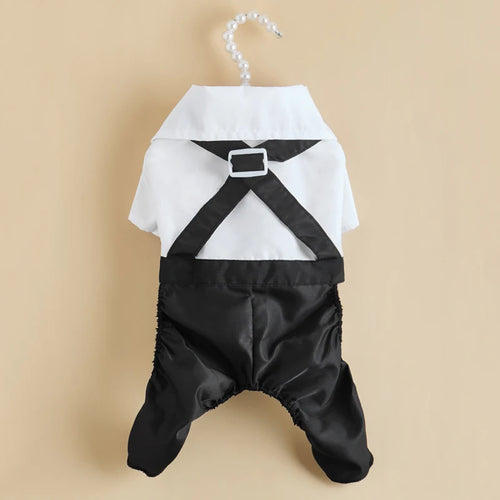 Coat Handsome Pets Dog Suit Wedding Dress Pet