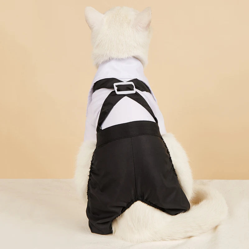 Coat Handsome Pets Dog Suit Wedding Dress Pet