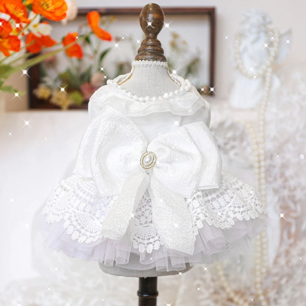 Princess Pet Wedding Dress, Bridal Party Wear