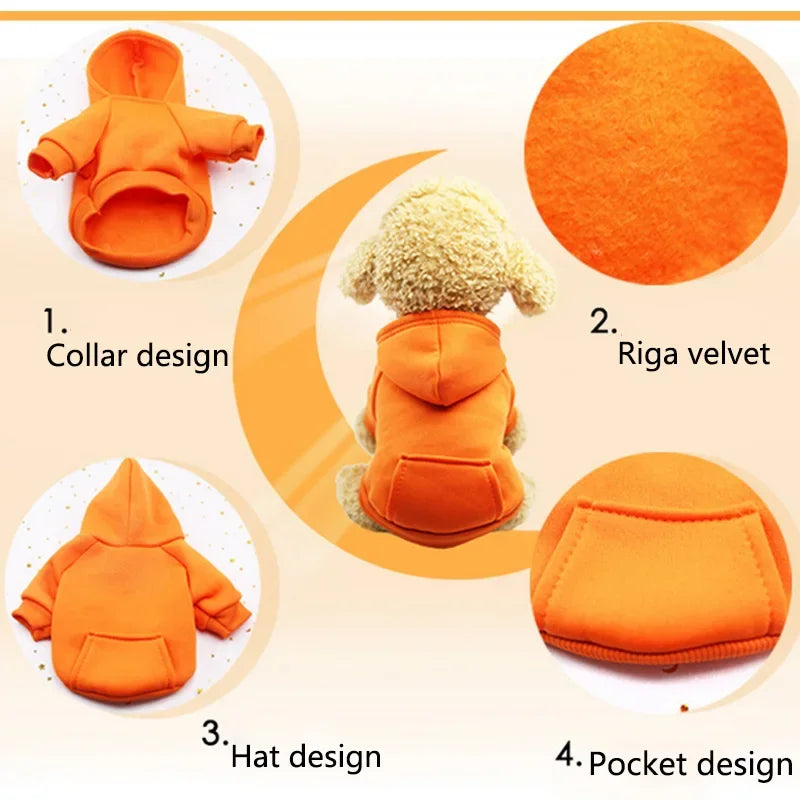 Pet Dog Clothes For Small Dogs Clothing for Large Dog Hoodies