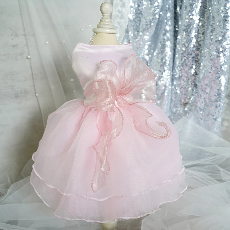 Pet Clothes Dog Wedding Dress