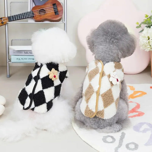 1pc Pet Dog Clothes Soft Warm Fleece Costume Coats