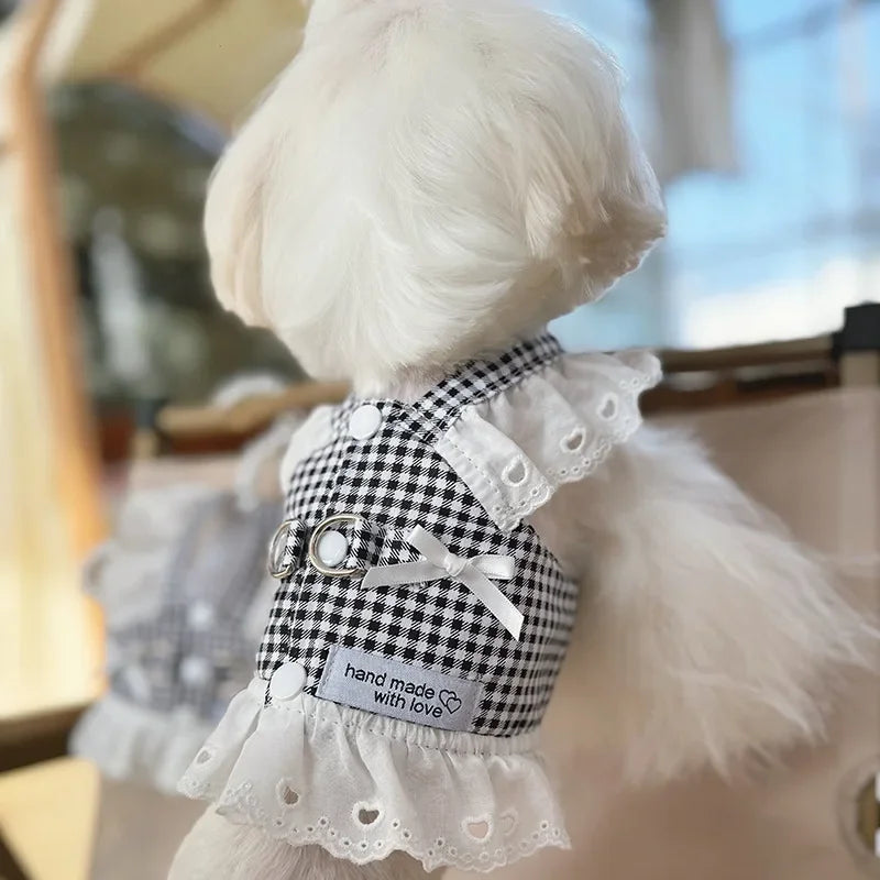 Pet Dog Clothes Lace Skirt  Princess Dress