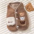 Pet Vest Fleece Puppy Warm Clothing For Autumn
