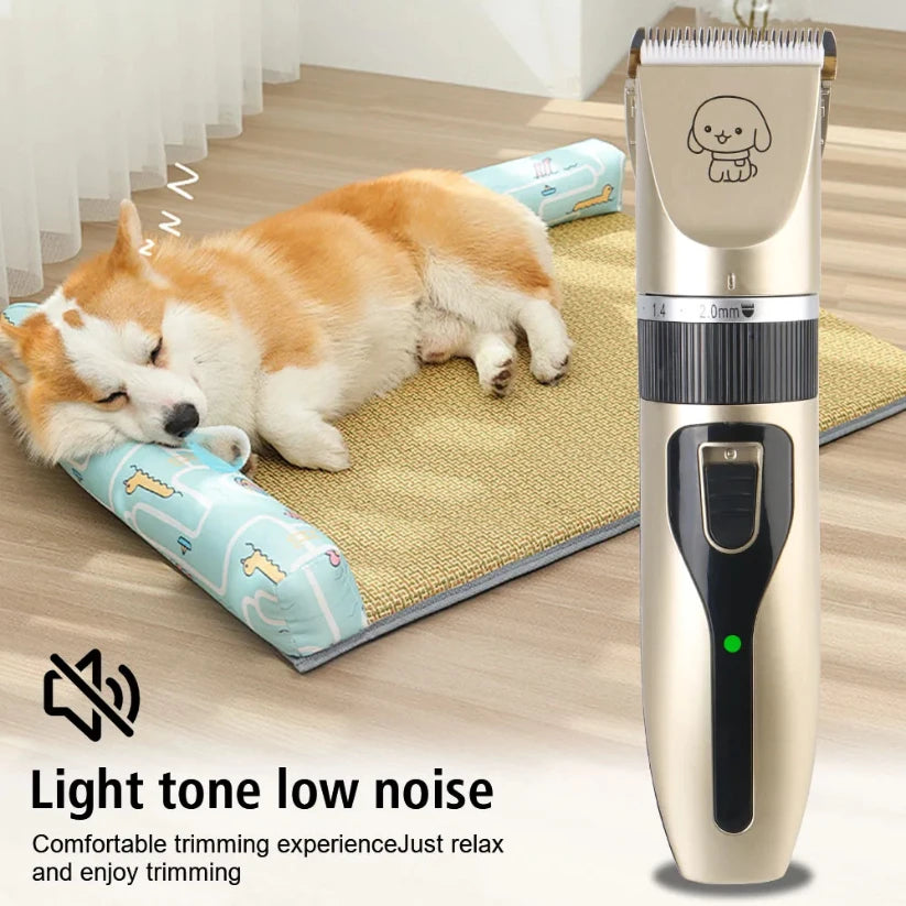 Pet Hair Clipper Haircut Trimmer Shaver Set