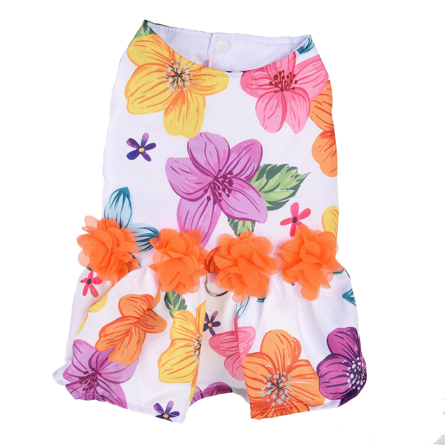 Pet Dress For Dogs Cats Cozy Summer Puppy