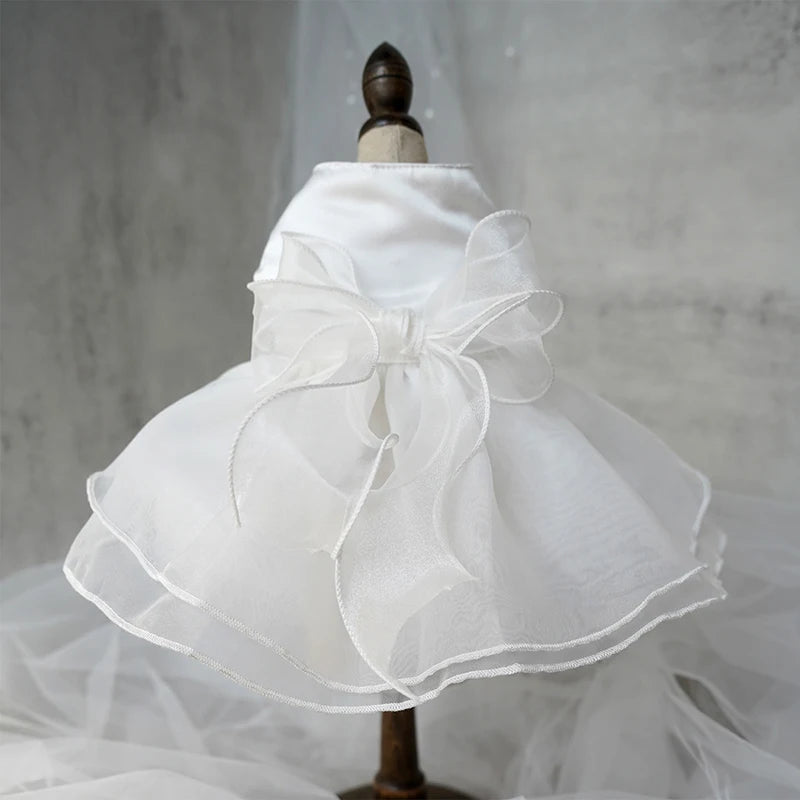 Pet Clothes Dog Wedding Dress