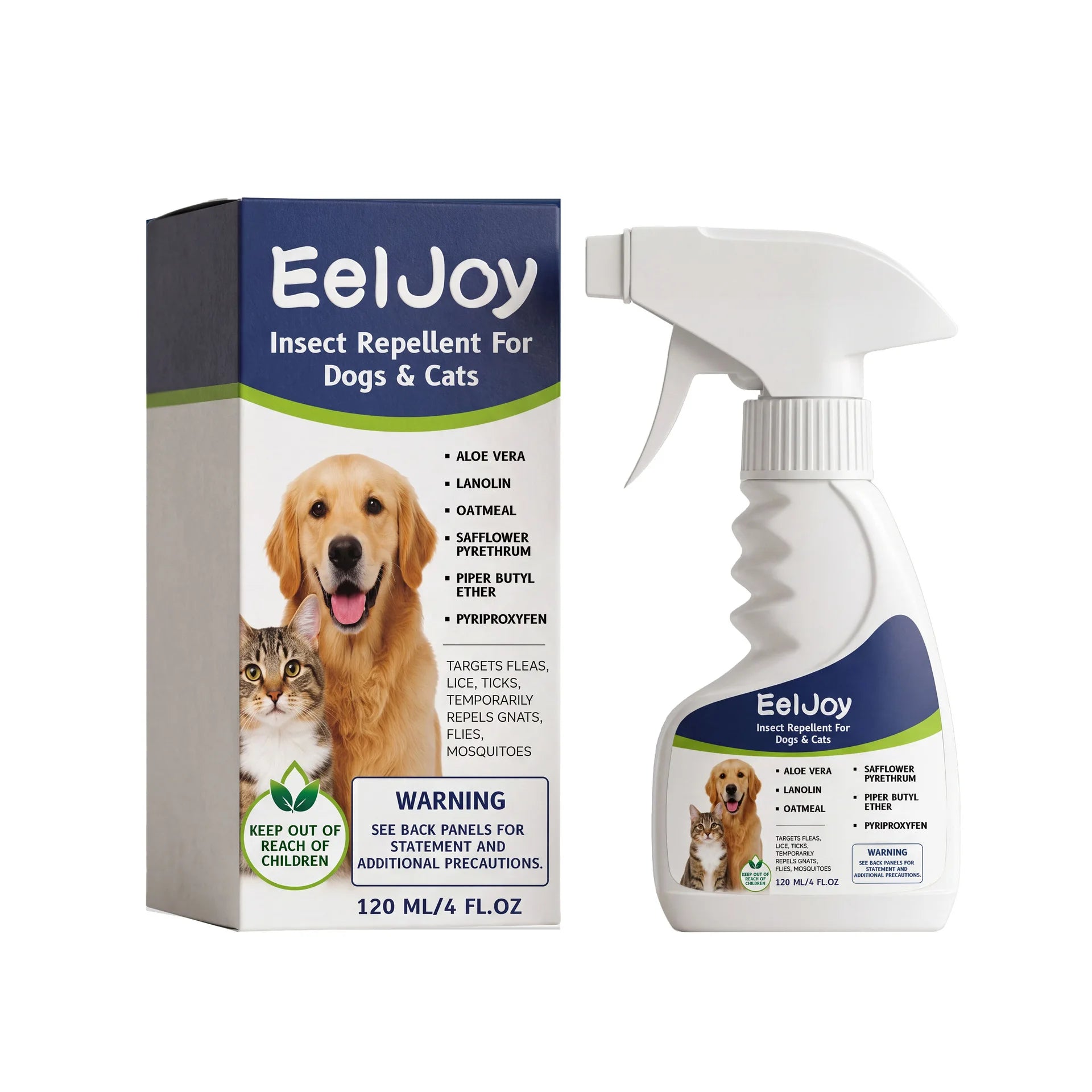 Repelente de pulgas y garrapatas para perros y gatos, control diario de plagas, cuidado suave para la piel, tratamiento externo contra parásitos, suministros para mascotas