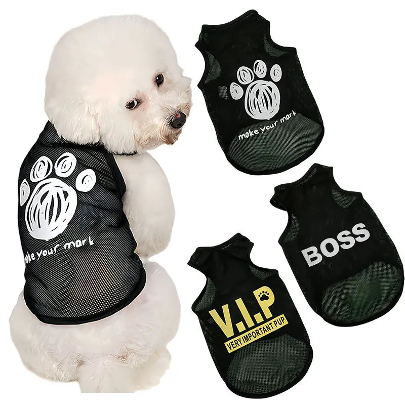 Pet Dog Clothes Summer Jersey Pet Cat