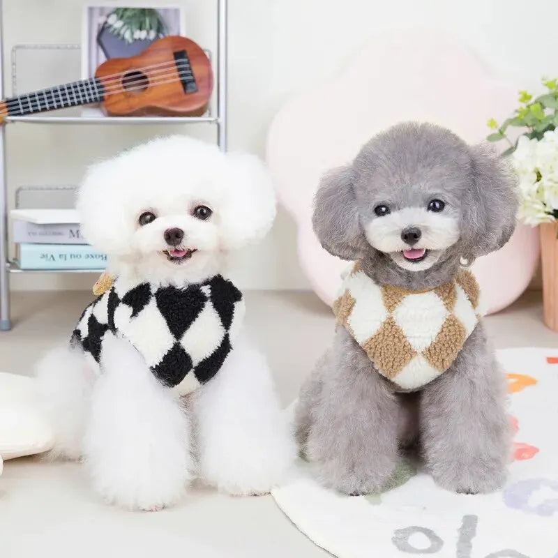 1pc Pet Dog Clothes Soft Warm Fleece Costume Coats