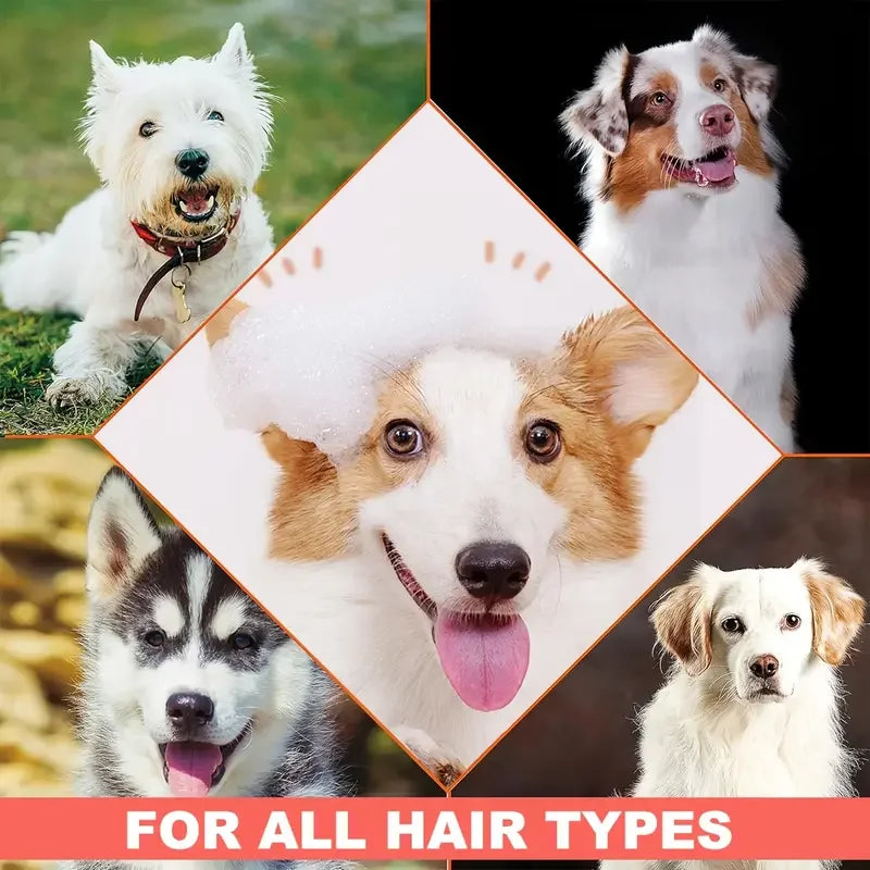 Champú y acondicionador para cachorros 2 en 1 suaves con vitaminas y aloe: fórmula hipoalergénica para abrigos suaves, brillantes y hidratados