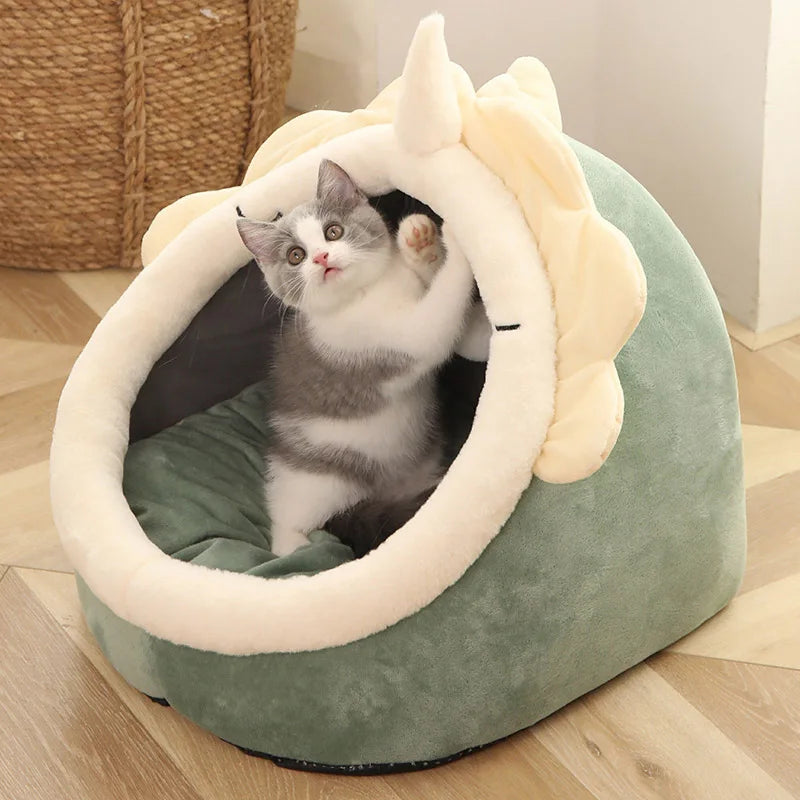 Deep Sleep Cat Bed Dog Mat Bag Cave
