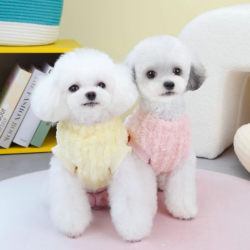 Pet Clothes Soft Fleece Dog Clothes
