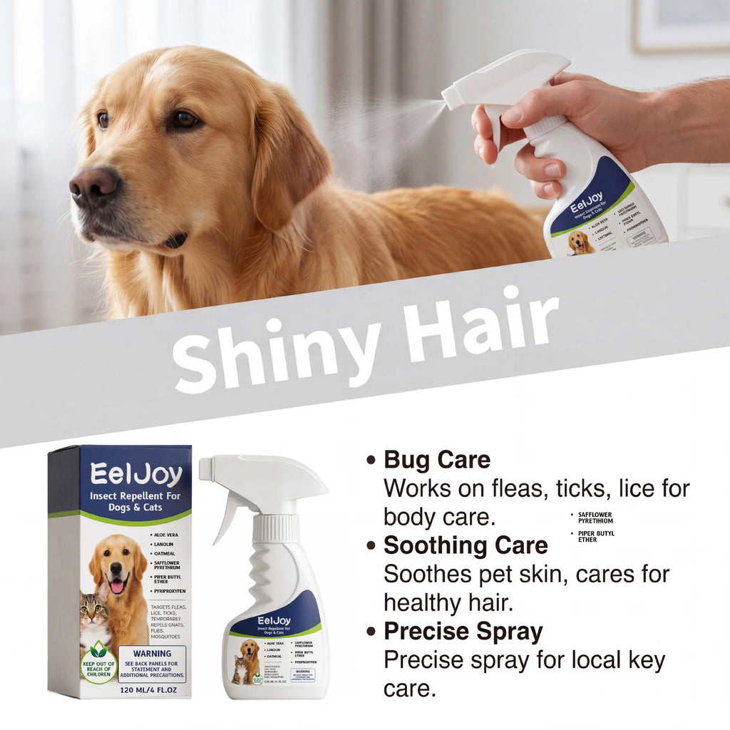Repelente de pulgas y garrapatas para perros y gatos, control diario de plagas, cuidado suave para la piel, tratamiento externo contra parásitos, suministros para mascotas