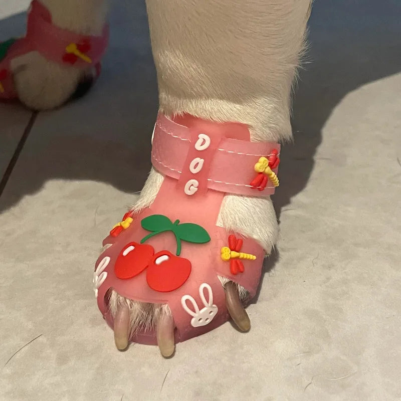 Breathable Pet Shoes Non-Slip Shoes for Small Dogs Waterproof