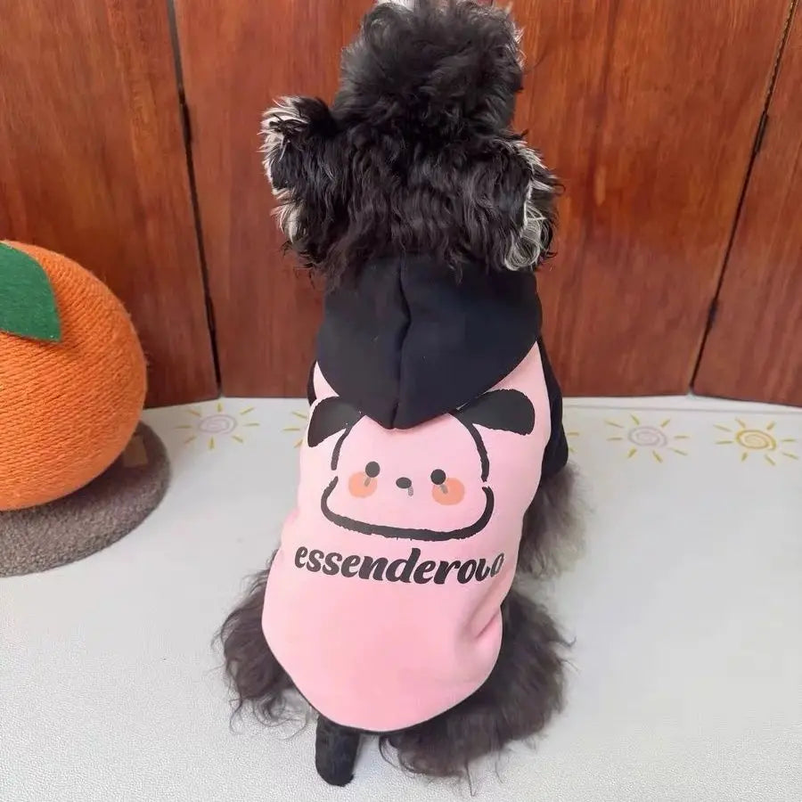 Pet cat and dog clothes trendy brand cool handsome