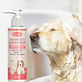 Champú y acondicionador para cachorros 2 en 1 suaves con vitaminas y aloe: fórmula hipoalergénica para abrigos suaves, brillantes y hidratados