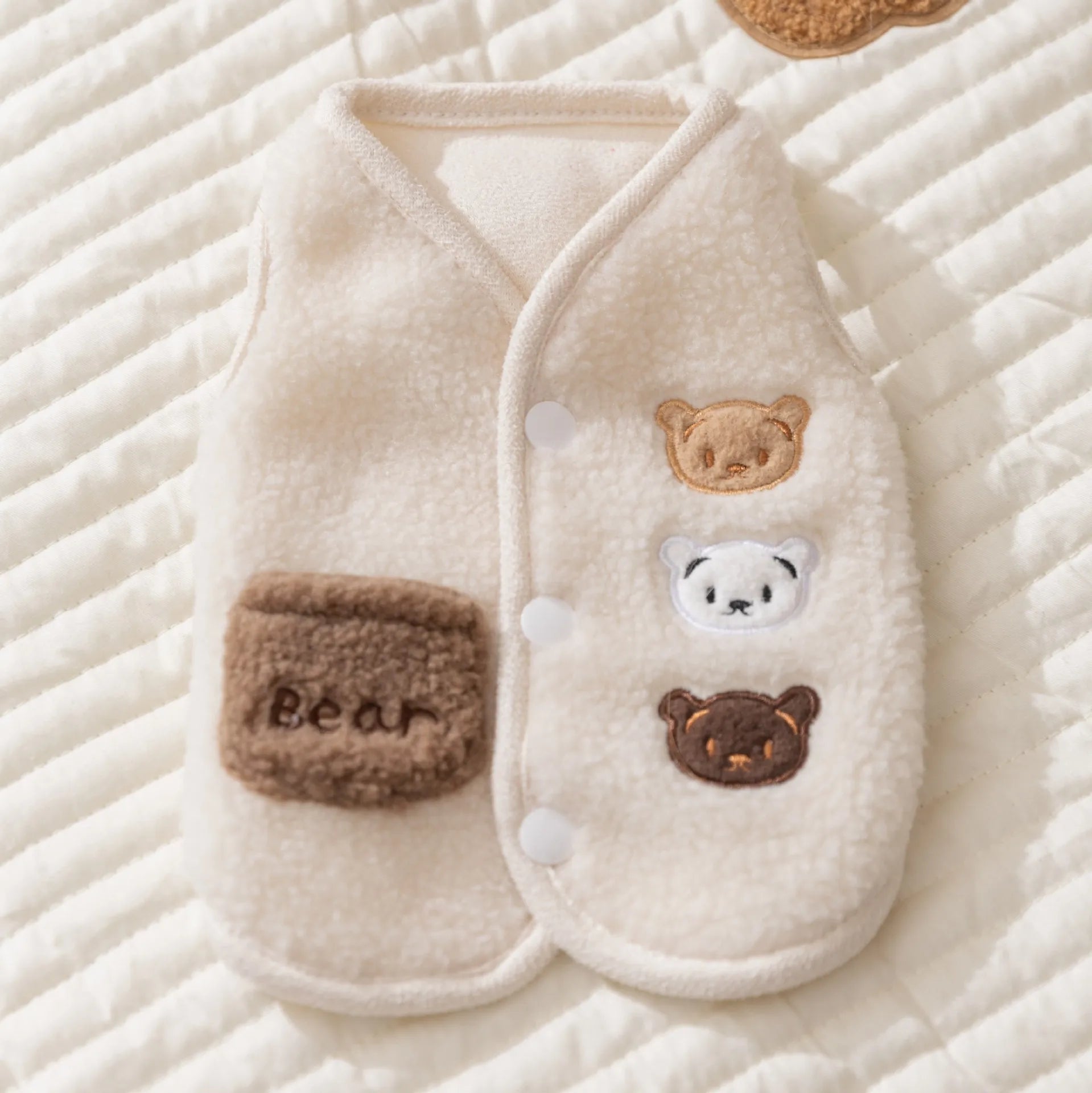 Pet Vest Fleece Puppy Warm Clothing For Autumn