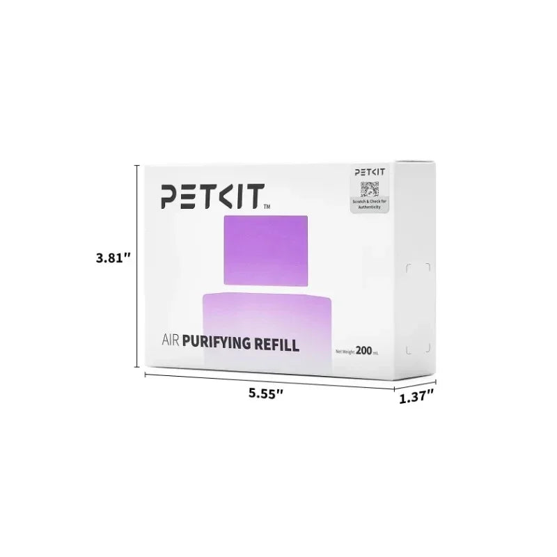 PETKIT Líquido Purificador para Mascotas, Desodorante Inteligente Automático para Caja de Arena para Gatos, Recambios Purificadores de Aire para Propósitos Específicos