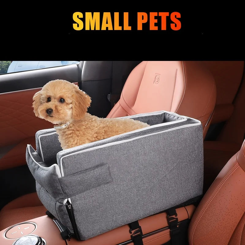 Car Center Console Pet Bed Mat
