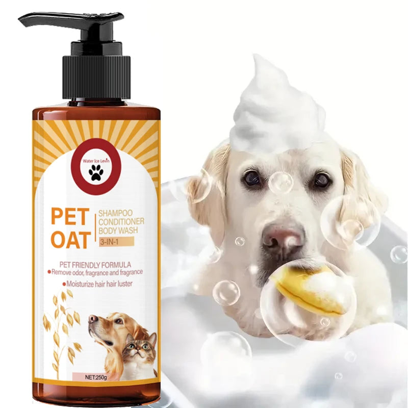Pet Shampoo; Cleans Hair, Removes Odors, Fragrance