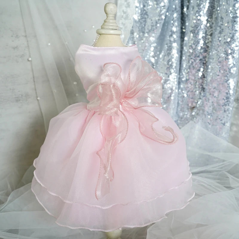Pet Clothes Dog Wedding Dress