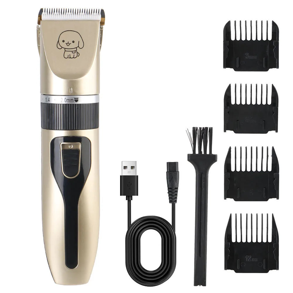 Pet Hair Clipper Haircut Trimmer Shaver Set