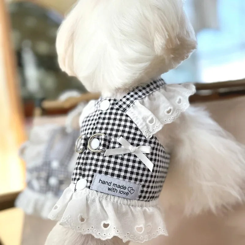 Pet Dog Clothes Lace Skirt  Princess Dress