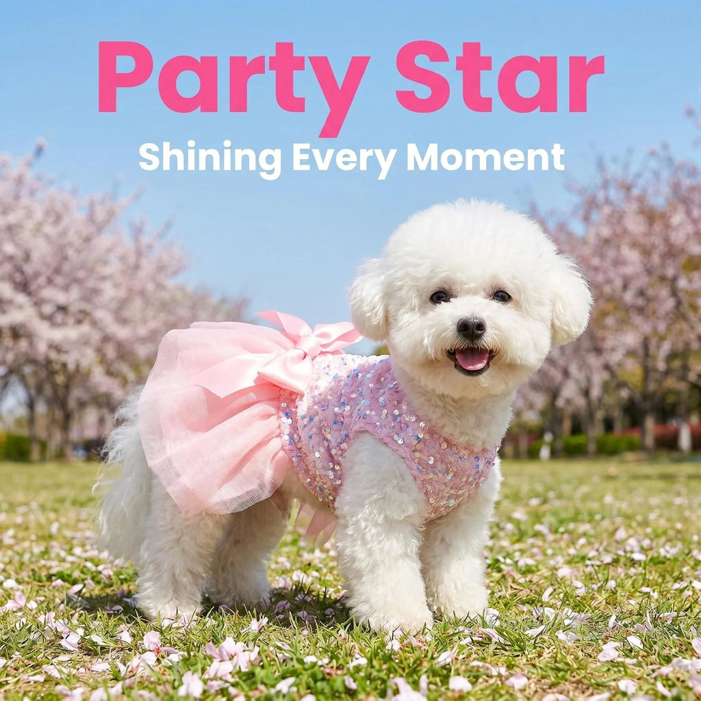 Pet Dress Dog Princess