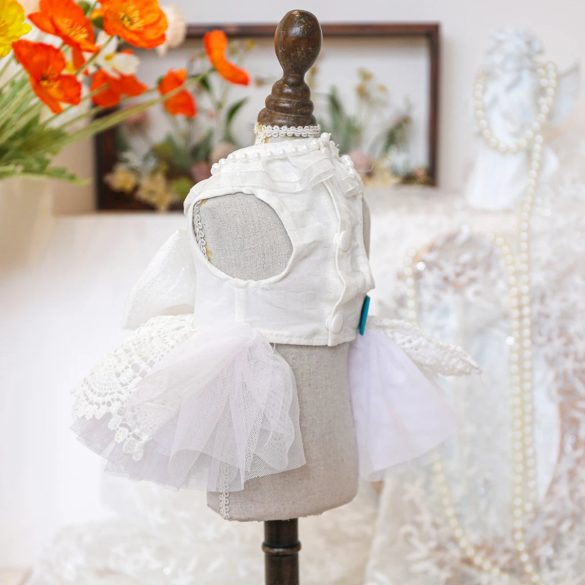 Princess Pet Wedding Dress, Bridal Party Wear