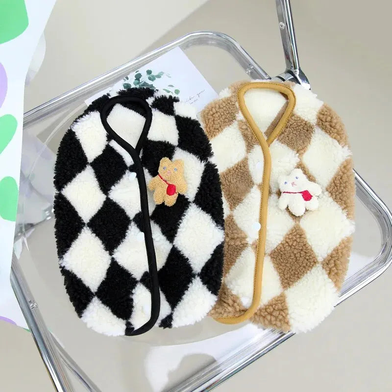 1pc Pet Dog Clothes Soft Warm Fleece Costume Coats