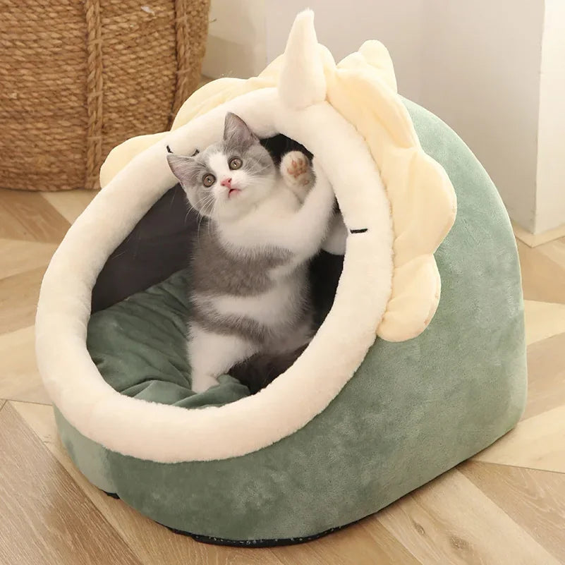 Deep Sleep Cat Bed Dog Mat Bag Cave