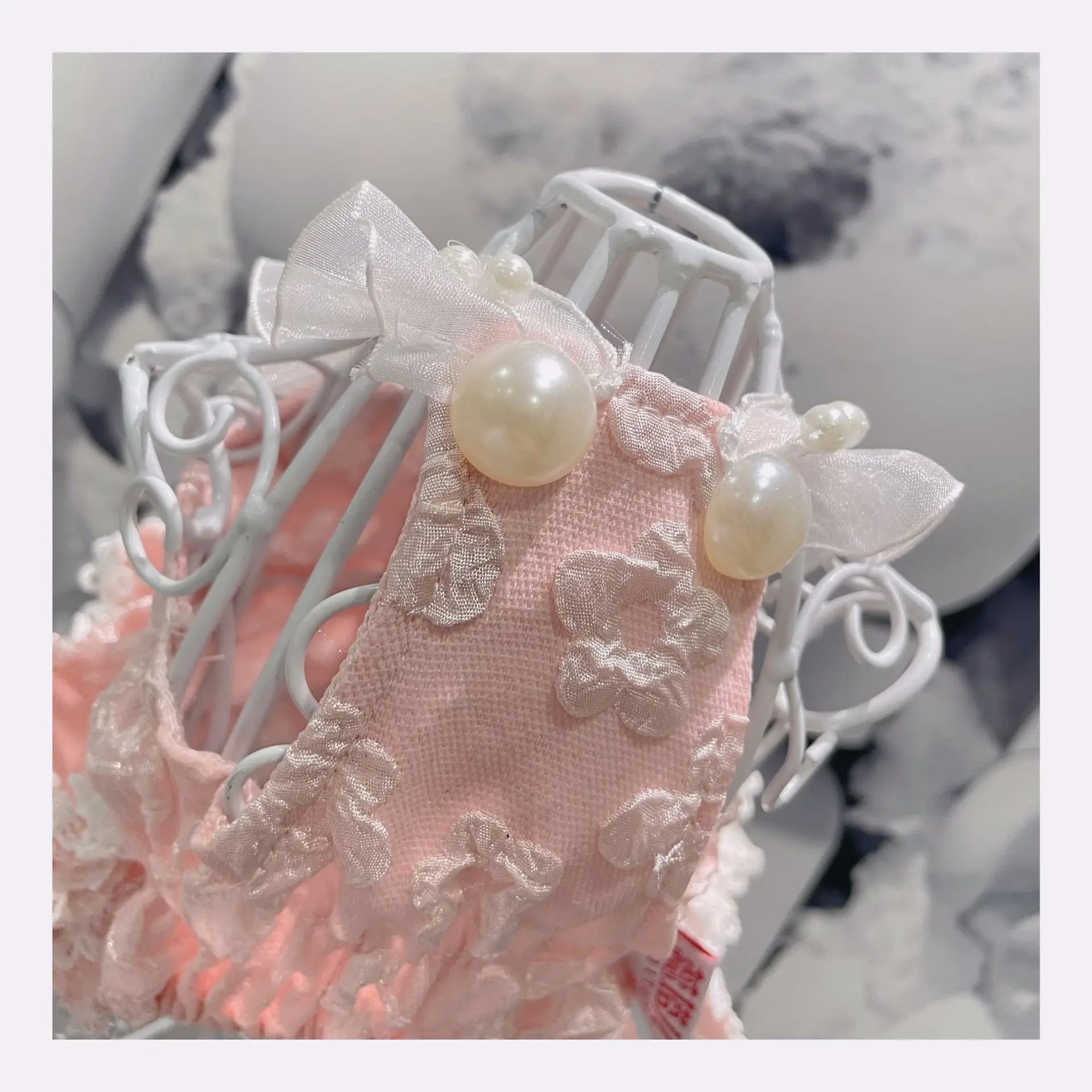 Pet Dress Spring Pet Dog Princess Puff Skirt Pearl