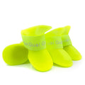 4Pcs Pet WaterProof Rainshoe Anti-slip