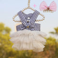 Pet Suspenders Dog Dress Girls Summer