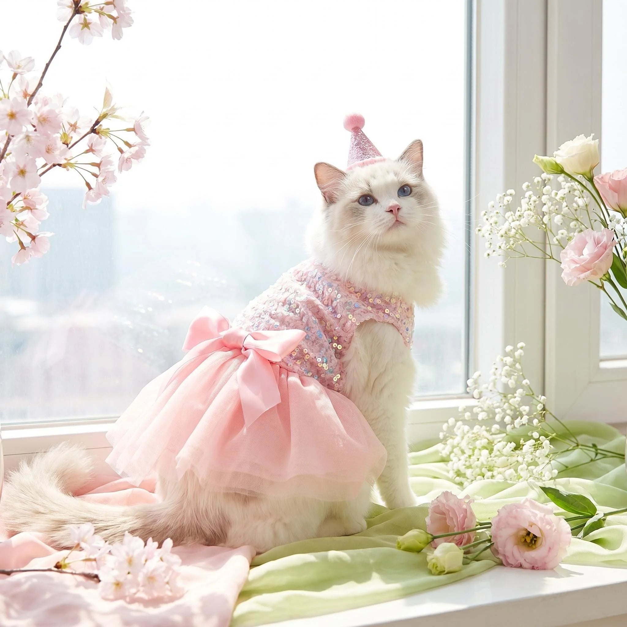 Pet Dress Dog Princess