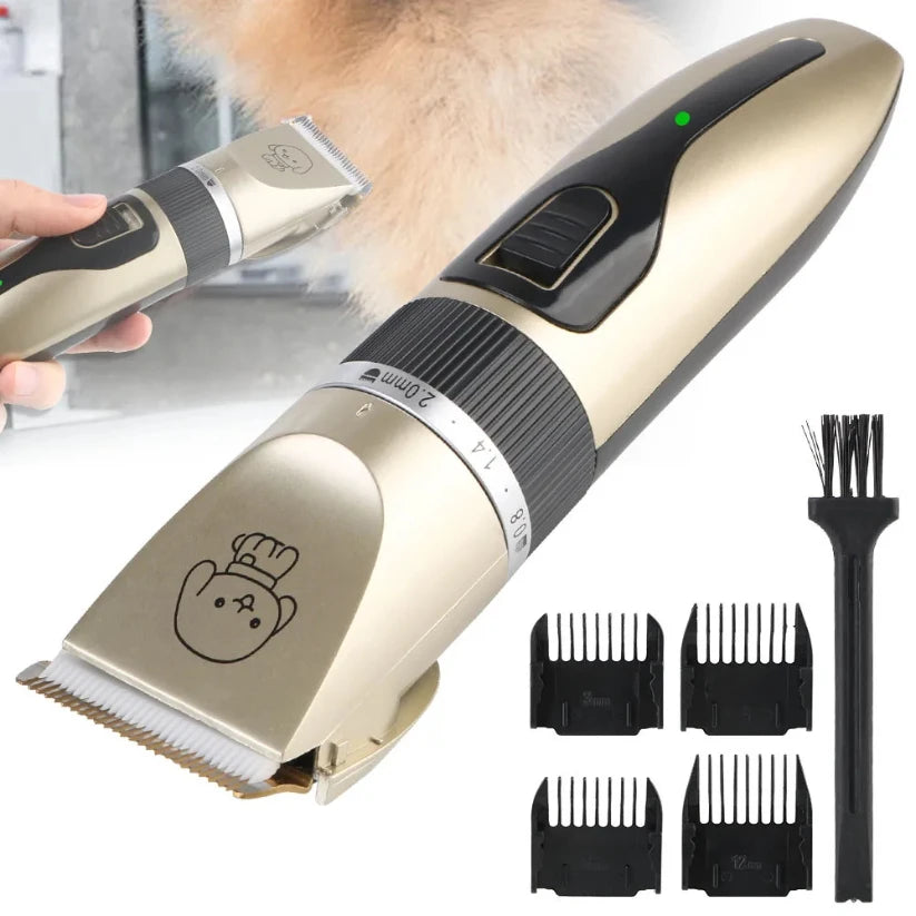 Pet Hair Clipper Haircut Trimmer Shaver Set