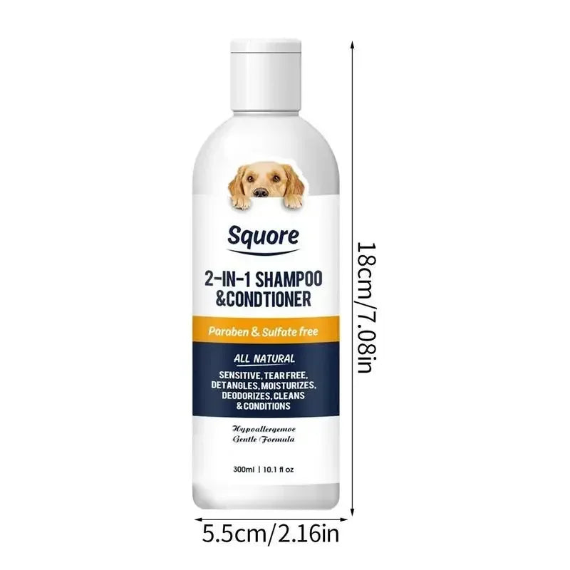 Puppy Shampoo And Conditioner 2 In 1 Natural Moisturizing