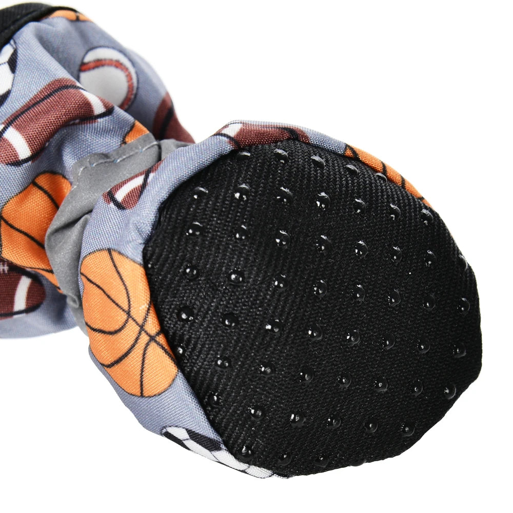 4pcs Pet Dog Shoes For Small Large Dogs