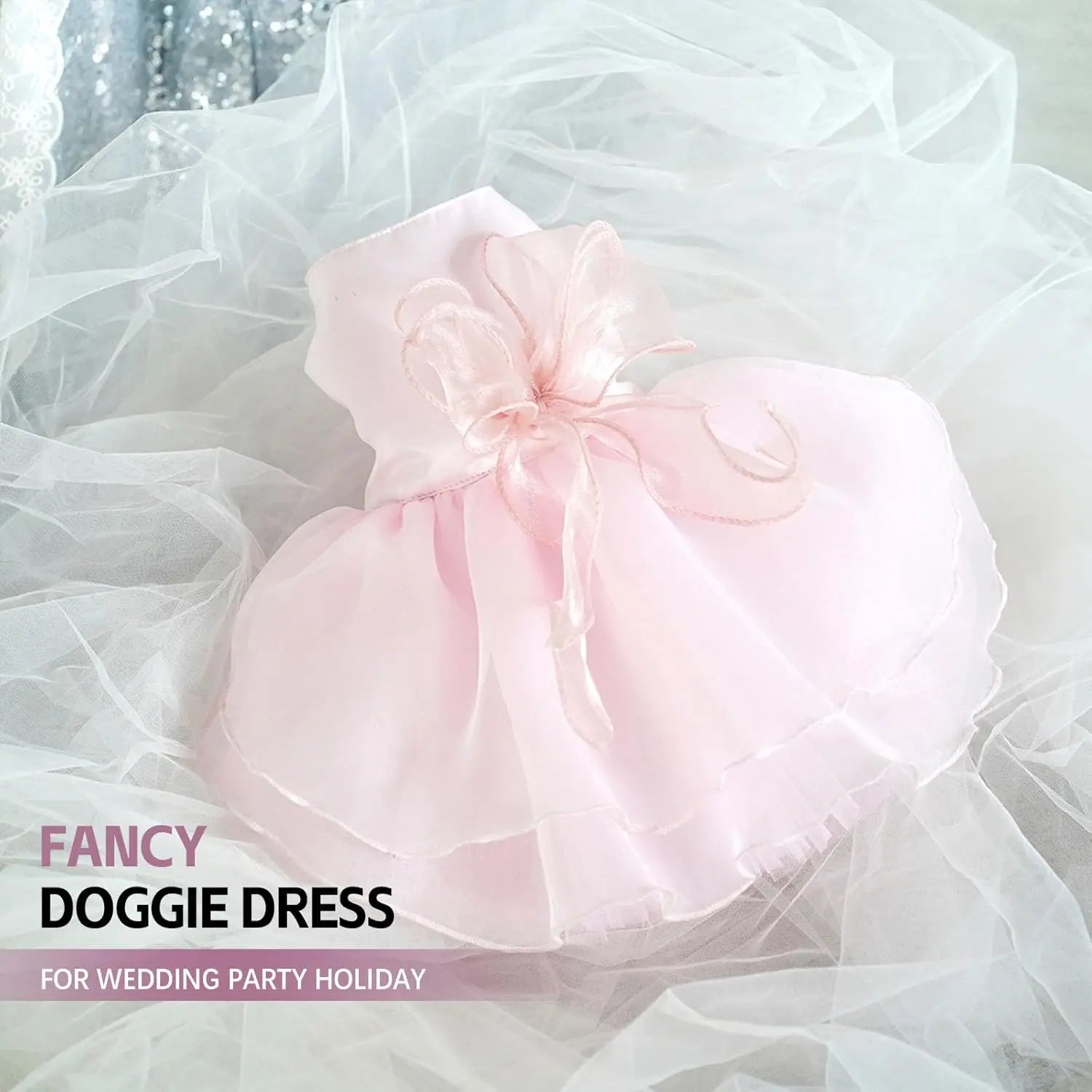 Pet Clothes Dog Wedding Dress