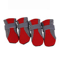 Pet Dog Shoes Breathable Waterproof Outdoor Walking Mesh Soft Summer Pet Shoes Night Safe Reflective Boots for Small Medium Dogs