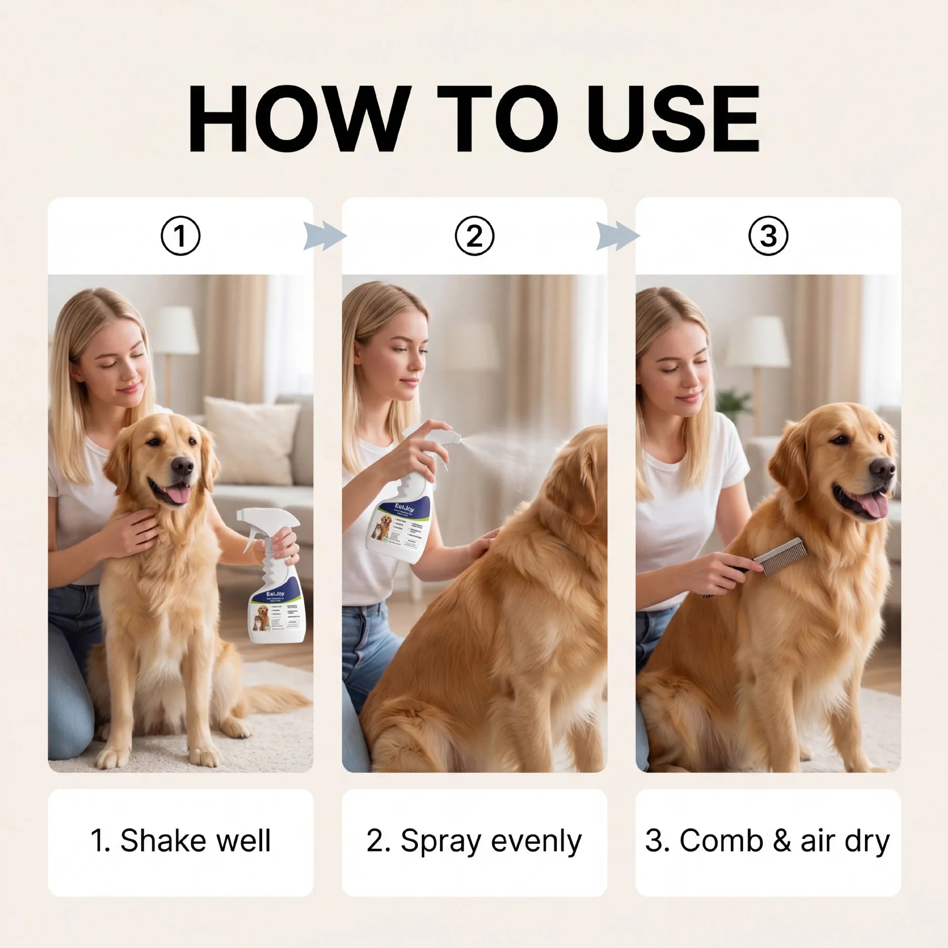 Repelente de pulgas y garrapatas para perros y gatos, control diario de plagas, cuidado suave para la piel, tratamiento externo contra parásitos, suministros para mascotas