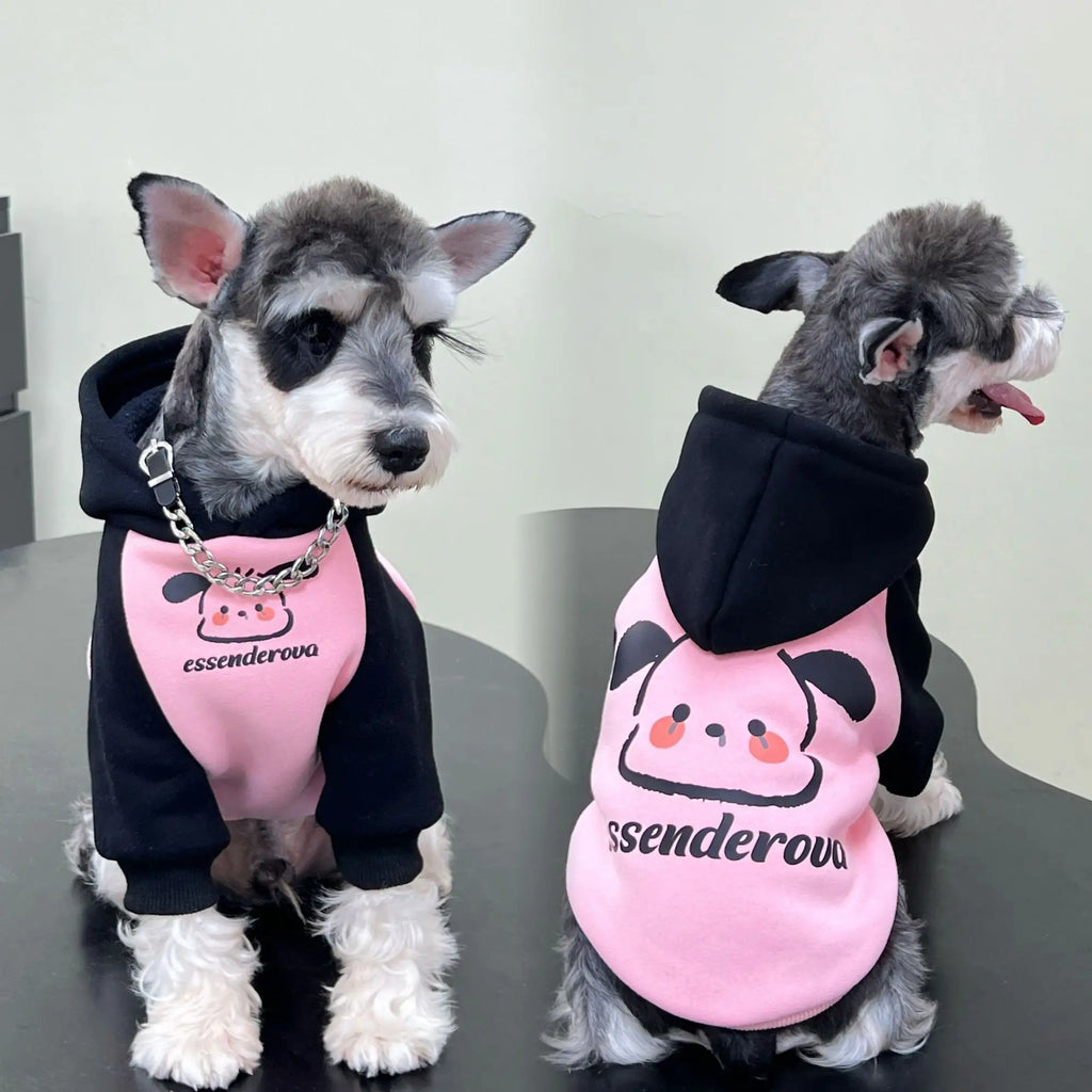 Pet cat and dog clothes trendy brand cool handsome