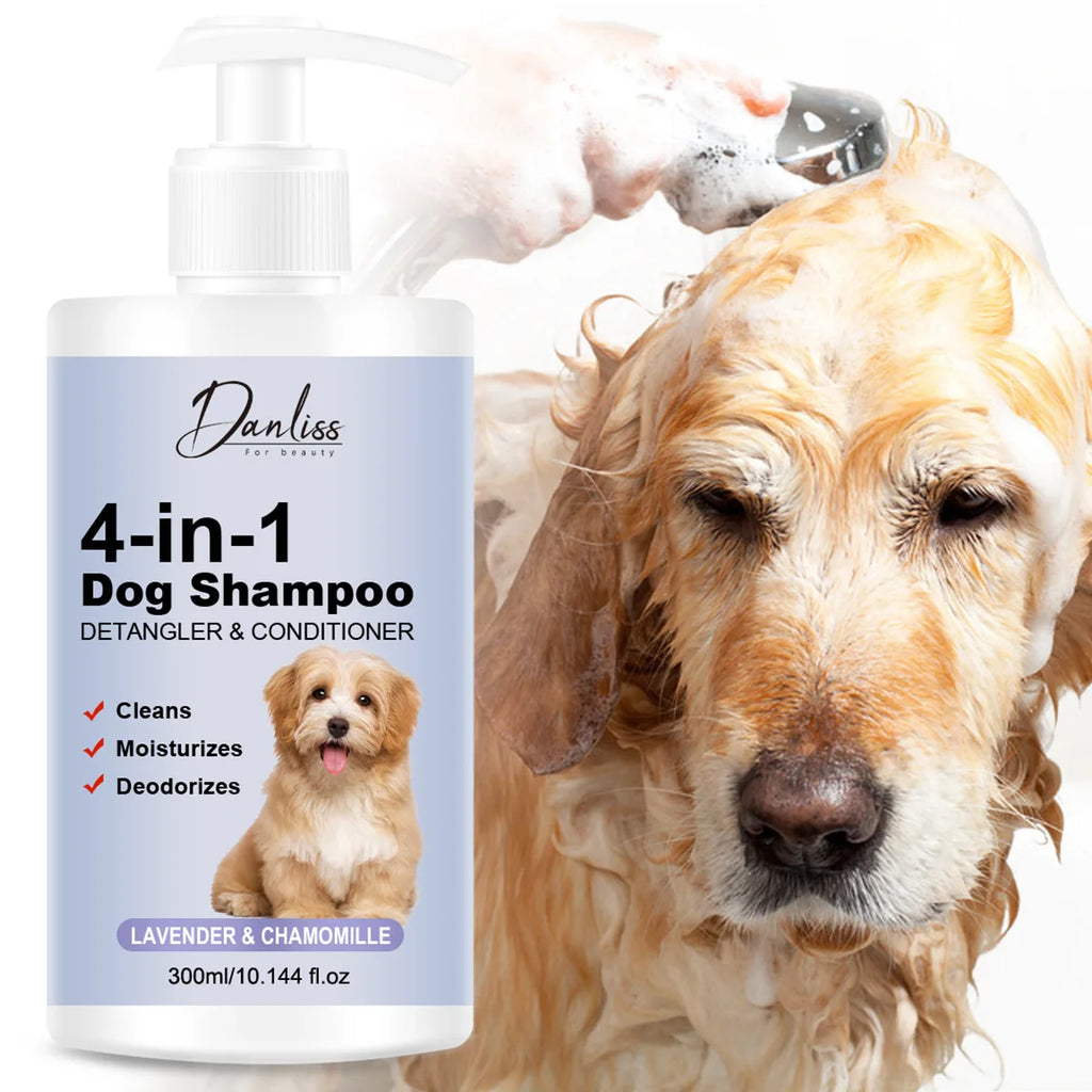 cat and dog shampoo, pet cleaning, pet odor removal hair protection, making hair softer,