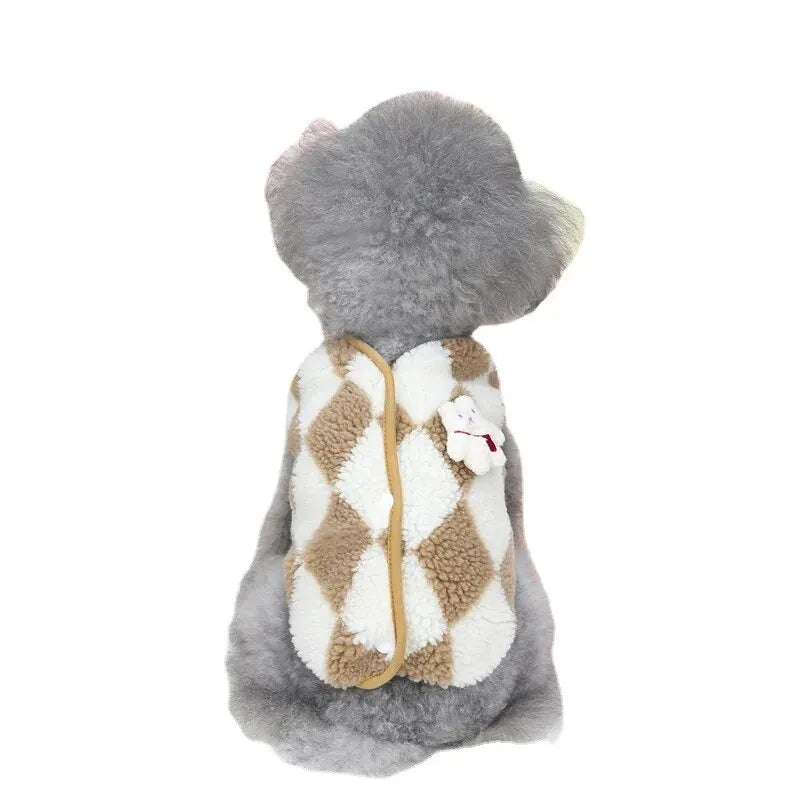 1pc Pet Dog Clothes Soft Warm Fleece Costume Coats